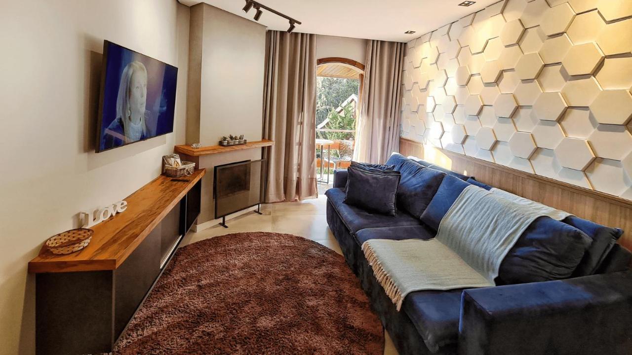 Campos do Jordão Duplex Luxo Com Piscina Aquecida, Lareira E Wifi 아파트 외부 사진